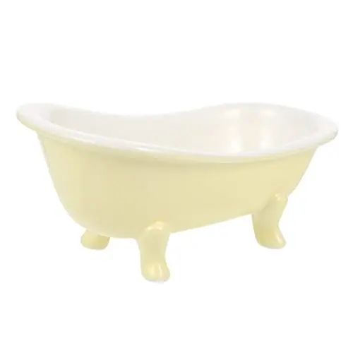 Produktbild: PRETYZOOM Dessertschale Badewanne Seifenhalter Premium-Keramikmaterial Salatschüssel Besteck Essenstablett Obstschale Haushaltsgeschirr Snack Spielzeug Suppenschüssel Joghurtschale Nachtisch