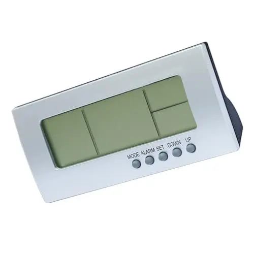 Produktbild: PRETYZOOM Digitale Heimuhr Tischuhr Mini Tischuhr Stummschaltuhr Uhr Mit Ewigem Kalender Digitaluhr Kalenderuhr Digitaluhr Für Zuhause