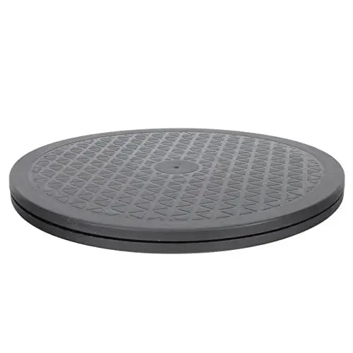 Produktbild: PRETYZOOM Drehtellerhalter Aus Kunststoff Drehbarer Präsentationsständer für Die Küche Drehteller-organizer für Gewürze Abs-material