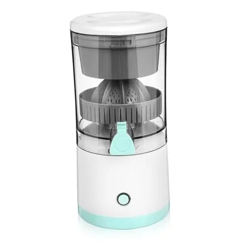 Produktbild: PRETYZOOM Entsafter Gemüse Und Obst Saftpresse Elektrisch Kleine Entsafter Slow Juicer, Tragbare USB-Aufladung