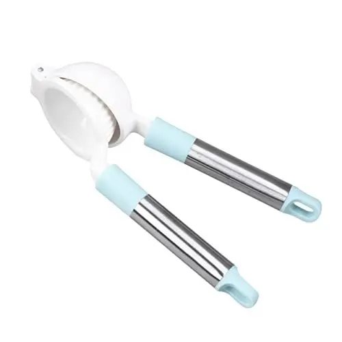 Produktbild: PRETYZOOM Manuelle Obst Zitrone Entsafter Zitrone Clip Entsafter Home Küche Obst Presse Werkzeug Edelstahl Griff Einfach