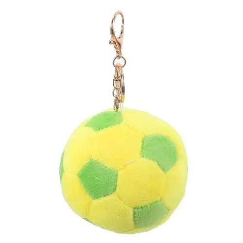 Produktbild: PRETYZOOM Fußball-ornamente Junge Schlüsselanhänger Fußball-schlüsselanhänger Schlüsselanhänger Für Sportbälle Fußball-partygeschenke Zubehör Zum Aufhängen Von Taschen Zink Legierung Green