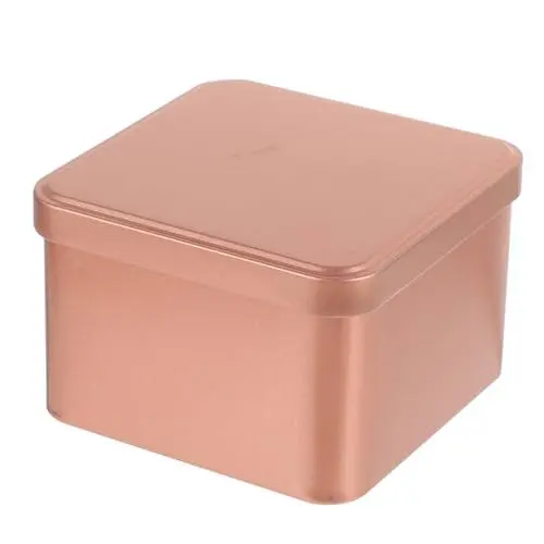 Produktbild: PRETYZOOM Geschenkbox Aus Weißblech Kaffeebohnenglas Teedose Zuckerdose Eisernes Bonbongehäuse Blechdose Aus Metall Uhrenverpackung Hochzeit Blechdose Süssigkeit Lebensmittelbehälter