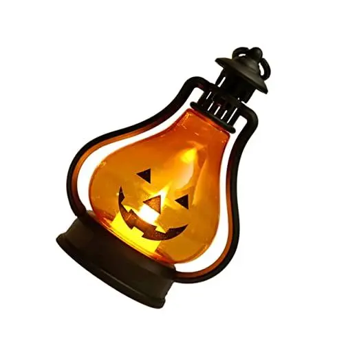 Produktbild: PRETYZOOM Halloween-kürbis-Laternen -deko-Lichter Tragbar Batteriebetrieben für Zuhause und Party