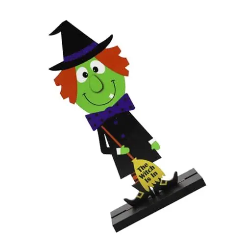 Produktbild: PRETYZOOM Halloween- -Ornamente Halloween-Desktop-Dekoration errötendes Halloween basteln Halloween kostüm Desktop-Ornament Desktop-Schmuck Perlmutt Dekorationen einstellen hölzern