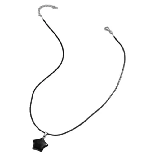Produktbild: PRETYZOOM Sternanhänger Halskette Für Damen Elegante Verstellbare Kette Mit Natürlichem Für Teenager Casual Und Festliche Anlässe Modischer Schmuck Für Jeden Tag