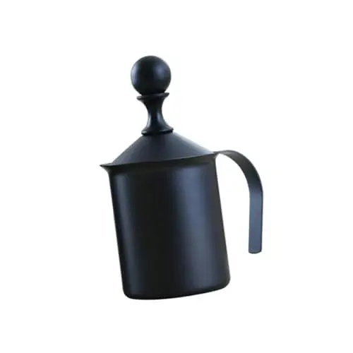 Produktbild: PRETYZOOM Manueller Milchaufschäumer Aus Edelstahl 400 Für Cappuccino Latte