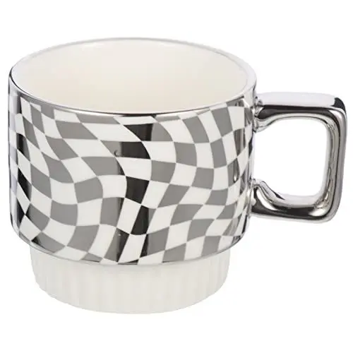 Produktbild: PRETYZOOM Kaffeebecher Paar Tassen Latte-art-becher Bierbecher Großer Henkelbecher Wasserbecher Heiße Kakaotassen Teetasse Porzellan Espressotassen Porzellan Becher-set Produkte Mann Keramik