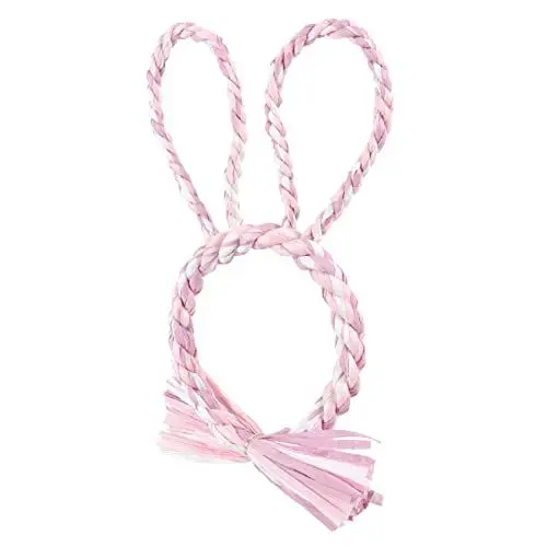 Produktbild: PRETYZOOM Papierkranz Hase DIY Ostern Dekoration Für Zuhause Bastelset Mit Bunten Hasenornamenten Handgefertigte Wreath Basis Für Frühlingshafte Raumgestaltung Und Feierlichkeiten