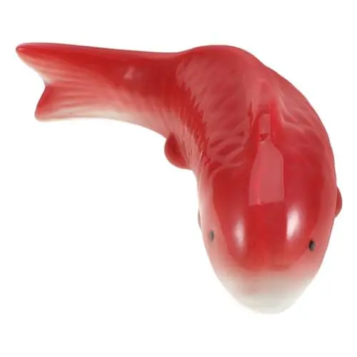 Produktbild: PRETYZOOM Keramik-Schwimmfisch Schwimmender Für Aquarien Koi-Karpfen Schwimmende Figuren Realistische Aquariumfische Teehaustier-Dekoration Feengarten Teich-Desktop-Ornamente