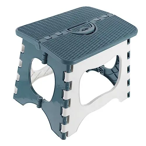 Produktbild: PRETYZOOM Klappbarer Tritthocker Aus Kunststoff Tragbarer Angelstuhl Für Garten Und Outdoor Vielseitig Einsetzbar Als Heimhocker Für Reisen