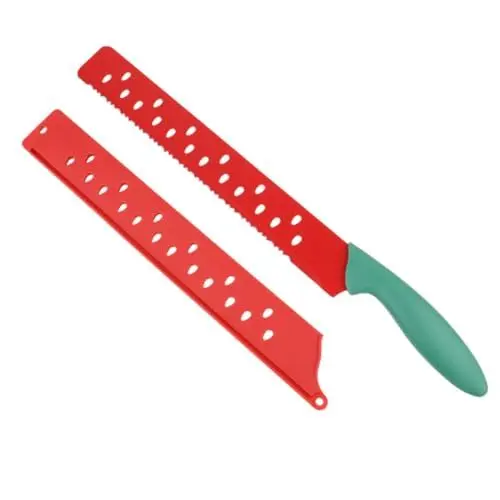 Produktbild: PRETYZOOM Kuchenmesser Hochzeitstortenmesser Kuchen Kuchen Schaufel Kuchenschaufel Wassermelone Rot Gebäck