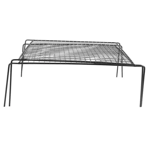 Produktbild: PRETYZOOM Küchenregal Regalerhöhung Teleskop Küchenregal Schrankregal Arbeitsplatten Organizer Gefrierschrank Organizer Regaleinsatz Küchenregal Organizer