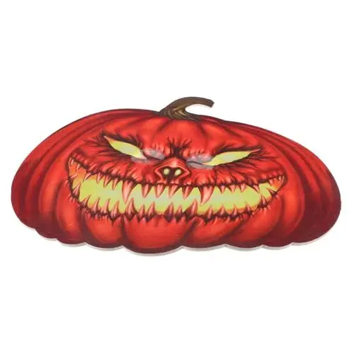 Produktbild: PRETYZOOM Halloween Kürbis Licht Maske Karneval Party Supplies Horror Stil Maske Für Outdoor Lustige Foto Requisite