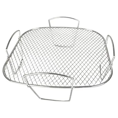 Produktbild: PRETYZOOM Luftfritteusengrill Crisper-Tablett-Korb Luftfritteusengestell Easy putz grillschrank Heißluftfritteusen Grill zubehör Airfryer-Korb Grillrost klein Dampfgestell