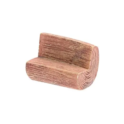 Produktbild: PRETYZOOM Mini-gartenbank Parkbank Holzbank Holzpferde Zum Basteln Puppenstubenbank Aus Holz Miniaturen Park Sitz Miniatur Bank Dekoration Miniaturmöbel Karikatur Mini-Stuhl