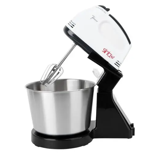 Produktbild: PRETYZOOM Mixer Für Lebensmittel Mehlkuchenmixer Schneebesen Mixer Lattes Schaumhersteller Spiralmischer Küchenbackmixer Milchschäumer Küchenkuchenmischer Handlich Rührgerät