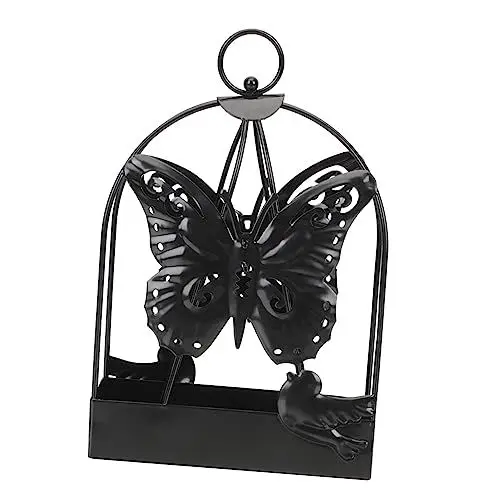 Produktbild: PRETYZOOM Mückenspulenhalter - Räucherstäbchen Räucherstäbchenhalter Schwarz Coil-Rack Räucherstäbchenständer Für Den Innenbereich Halterung Für Vogelkäfig Zitronengras Schüttgut Eisen