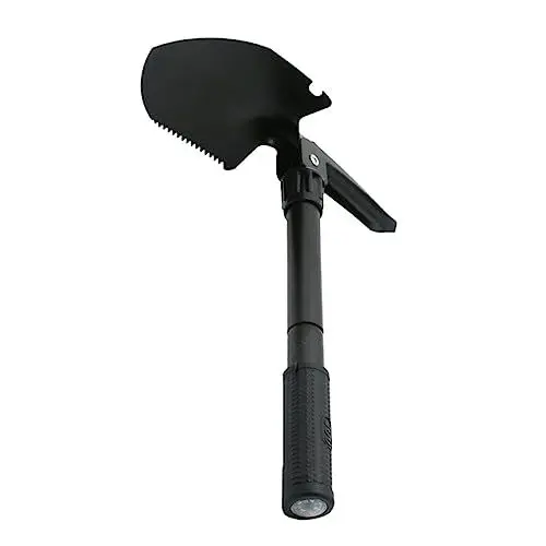 Produktbild: PRETYZOOM Multifunktionswerkzeug 1 X Outdoor Klappspaten Outdoor Gartenschaufel Rasenrechen Mini Schaufel Rechen Schaufel Grabspaten Saftige Kleine Schaufel Gartenspaten Kleine Grabschaufel