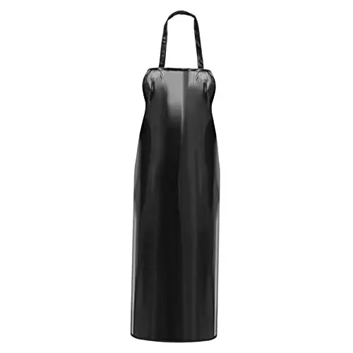 Produktbild: PRETYZOOM Wasserdichte Unisex Schürze Für Den Küchenbereich Strapazierfähige Halsschürze Ohne Ärmel Zufälliger Stil