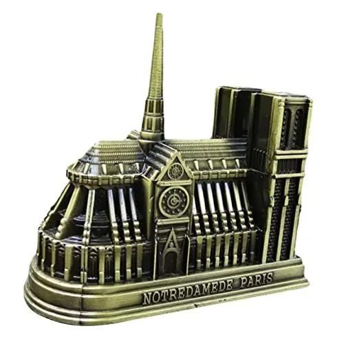 Produktbild: PRETYZOOM Retro-Kathedrale-Modell-Statue Aus Metall Multifunktionales Für Hotelgeschenk
