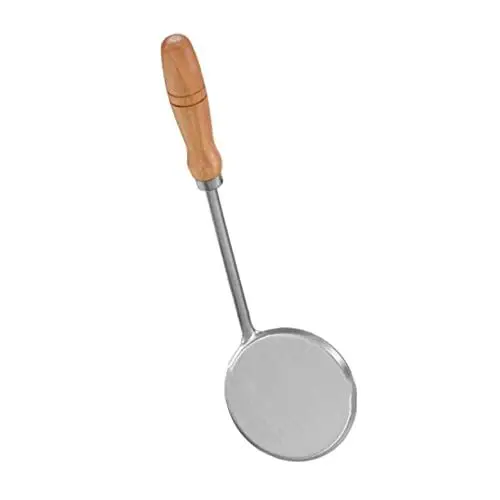 Produktbild: PRETYZOOM Öl-pier-form Schaumlöffel Geschlitzt Süßigkeiten-dip-schaufel Waffel Rosettenform Wok Pfannenwender Frittieröl Küchengeschirr Öl Bratlöffel Frittierform Bunuelo Konditorei Holz