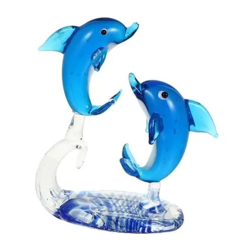 Produktbild: PRETYZOOM Ornament Dekoration Glasfiguren Statue Kristallglas Glas Figur Figuren Desktop Dekoration