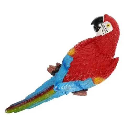 Produktbild: PRETYZOOM Papagei Modell Garten Baum Harz Handwerk Ornament Vogel Ornamente Für Garten