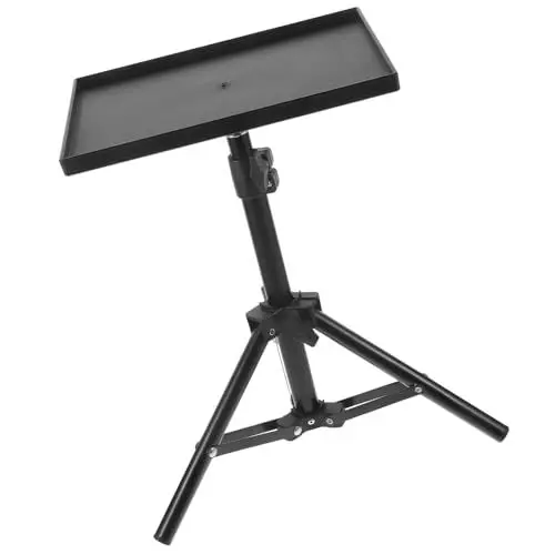 Produktbild: PRETYZOOM Projektorständer Stativ 49 Cm Verstellbares Laptop-Stativ Ständerhalter Projektor-Stützständer Laptop-Bodenständer Für Büro Zuhause Bühne Dj-Racks Halterungen