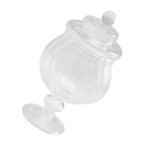 Produktbild: PRETYZOOM Puppenhaus Bonbonglas Halloween-Tisch-Bonbonglas :: glasflaschen Flasche spielzeug Mini-Container Glasgefäße zur Dekoration Bonbonglas mini Süssigkeit Modell