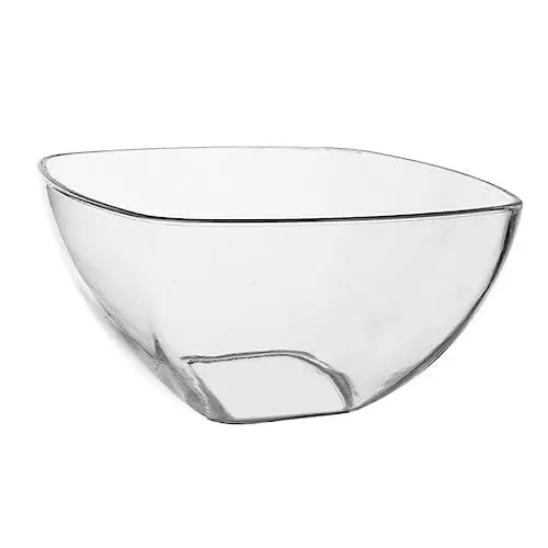 Produktbild: PRETYZOOM Salatschüssel Aus Große Transparente Schüssel Dekorative Servierschale Für Desserts Salate Und Snacks Acrylschüssel Haushalt
