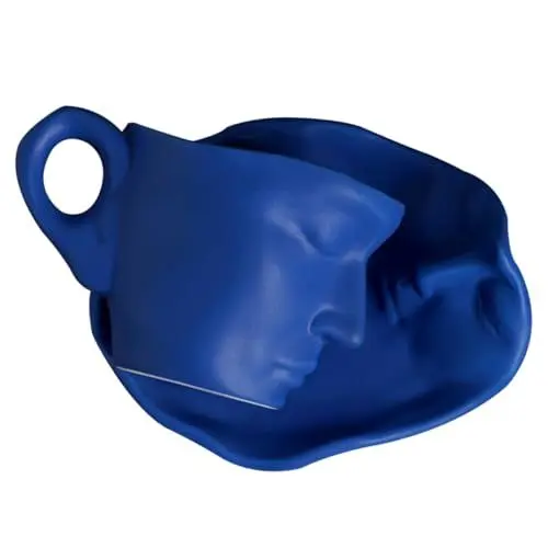 Produktbild: PRETYZOOM Satz Kunstbecher Künstlerische Teetasse Cappuccino-tassen Trinkbecher Gothic-tee-set Hochzeitsbecher Teebecher Tassen Küssen Einzigartige Geschenktasse Liebhaber Becher-set Keramik