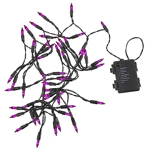 Produktbild: PRETYZOOM Festliche -dekorationslichterkette Für Weihnachten 50 Leds Mini-lichterkette Für Den Außenbereich Für Zuhause Bar Garten Terrasse