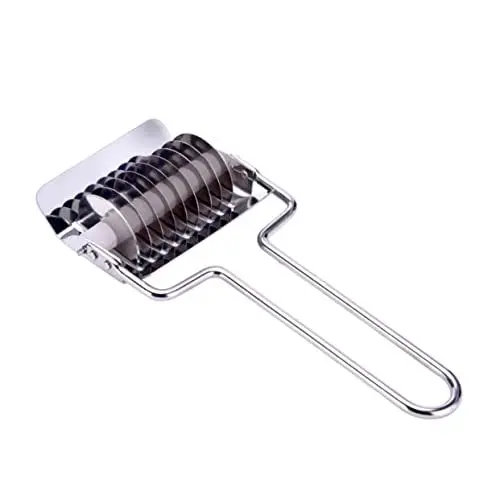 Produktbild: PRETYZOOM Spaghetti-Hersteller Burgerpresse Burger-Smasher Ravioli-Rad Multitools multifunktionswerkzeug Nudelmaschine Nudelschneider Rostfreier Stahl Cutter Schnittlauch