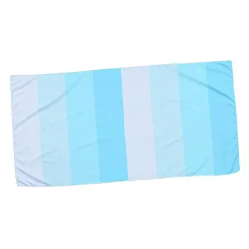 Produktbild: PRETYZOOM Strandtuch Badetuch Tragbares Badetuch Schwimmbadhandtuch Fitness-Handtuch Reisehandtuch Aus Mikrofaser Extra Große Strandtücher Badewickel Fürs Fitnessstudio Blue Superfeine Faser