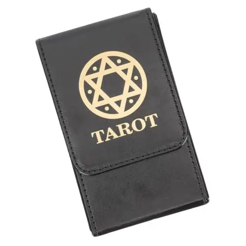 Produktbild: PRETYZOOM Tarot-Aufbewahrungsbox rechteckiger Aufbewahrungsbehälter Tarot-Organisator tarot box multifunktionale aufbewahrungsbox Tarot-Kanister Speicherhalter tragbar Karte Geschenkbox Deck