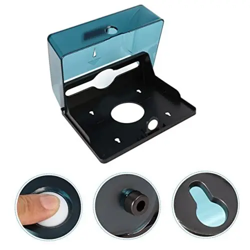 Produktbild: PRETYZOOM Taschentuchhalter Taschentuchbox Seidenpapier-hängetui Schwarzes Seidenpapier Wandhalterung Für Papierhandtücher Papiertuchspender Papiertücher Bad Toilettenpapier Hände Abwischen