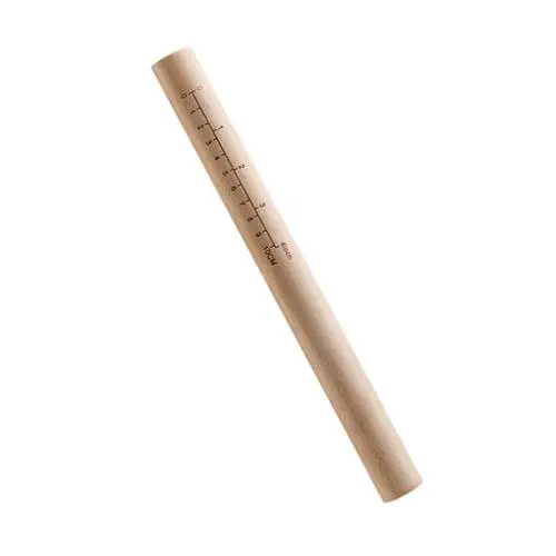 Produktbild: PRETYZOOM Rolling Pin with Scale Non-stick Dough Roller for Pastries Dumplings and Noodles Kitchen Tool for Baking and Cooking