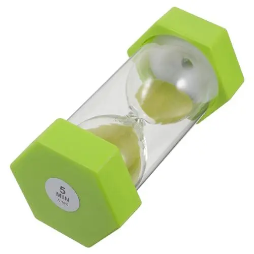 Produktbild: PRETYZOOM Treibsand-Timer Sanduhr-Timer Handwasch-Timer Sanduhr 5 Minuten Handwaschtimer Sanduhr Zum Zähneputzen Timer Zum Zähneputzen Zahnbürsten-Timer Multifunktion Schreibtisch Glas Kind