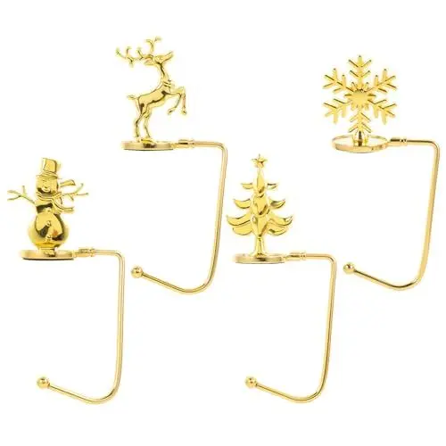 Produktbild: PRETYZOOM Weihnachtsstrumpfhalter Für Den Baum Metallstrumpfaufhänger Weihnachtsstrumpfaufhänger Kaminsimsaufhänger