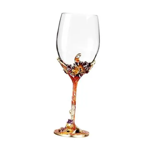 Produktbild: PRETYZOOM Whiskybecher Emaillierter Weinkelch Kristallglas-becherset Elegante Rotweingläser Für Die Hochzeitsdekoration Und Schön