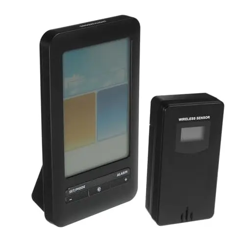 Produktbild: PRETYZOOM Wetterstation Zu Hause Drahtlose Wetterstation Digitale Wetterstation Outdoor-wetterstation Phase Des Mondes Batterie