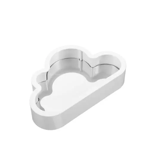 Produktbild: PRETYZOOM Wolke Nachtlicht Wolke Neonschilder LED Wolke Neonlicht Schwimmende Wolkenlampe Für Kinderzimmer DIY Fotorahmen Dekoration