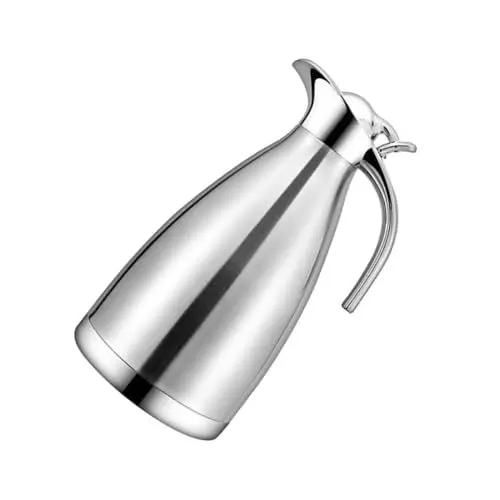 Produktbild: PRETYZOOM Flaschenkessel-set 1 5 L Isolierter Vakuumtopf Aus Edelstahl Für Tee Und Kaffee
