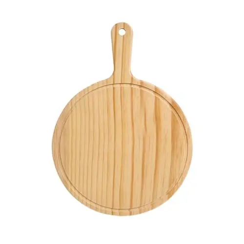 Produktbild: PRETYZOOM käsebrett cheeseboard griddleplatte Pizza Schneidemaschine kinde tablet pallet restaurant zubehör baking pan Pizzabrett aus Holz Pizzateller Untertasse Pizzablech