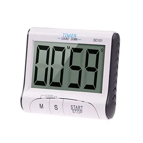 Produktbild: PRETYZOOM küchenhelfee egtimer zeitmanagement Countdown-Timer Zeitmesser für Spiele Küchen-Backtimer Visueller Timer digitaler Wecker digitaler Küchentimer Küchenwecker Anzahl Projektionsuhr