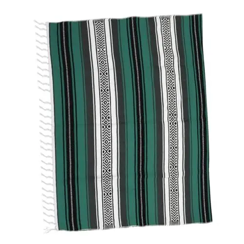 Produktbild: PRETYZOOM mexikanische yogadecke Abschluss mexikanischer Schal Sofakissen Campingdecke Satteldecke Western Yoga-Essen mexikanische Decke Sofadecke Sommer Yoga Matte Picknickdecke Yoga-Decke