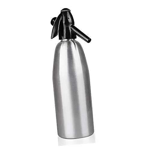 Produktbild: PRETYZOOM professioneller Sodasiphon Gourmet-Sahnegerät Maschine für kohlensäurehaltiges Wasser Sahnebereiter für Kaffee Sprudel Buttercreme waschsoda Blase Mineralwasser Baumeister