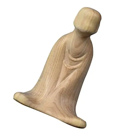 Produktbild: PRETYZOOM Teehaustier Aus Holz Traditionelle Schnitzerei Puppenstatue Einzigartiges Wohndekor Elegantes