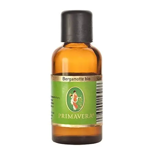 Produktbild: PRIMAVERA Ätherisches Öl Bergamotte bio 50 ml - Aromaöl, Duftöl, Aromatherapie - stimmungshebend, beruhigend, entkrampfend - vegan
